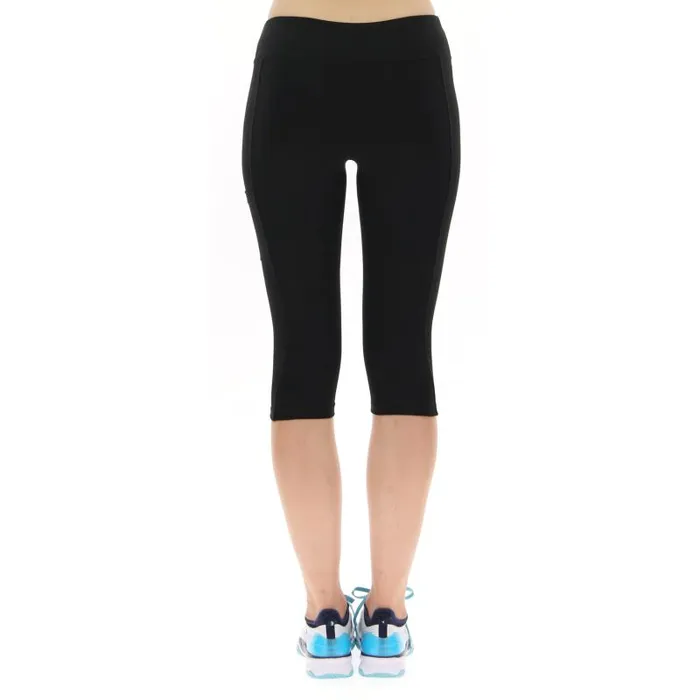 Lotto Sport Tennis WomanMan SQUADRA W LEGGING MID PL All Black Lotto Sport Tennis WomanMan SQUADRA W LEGGING MID PL All Black