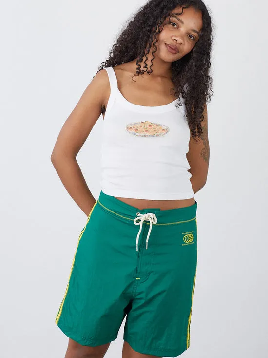Made Some Long Shorts Green Yellow Bottoms Lisa Says Gah Women
