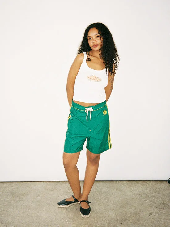 Made Some Long Shorts Green Yellow Bottoms Lisa Says Gah Women