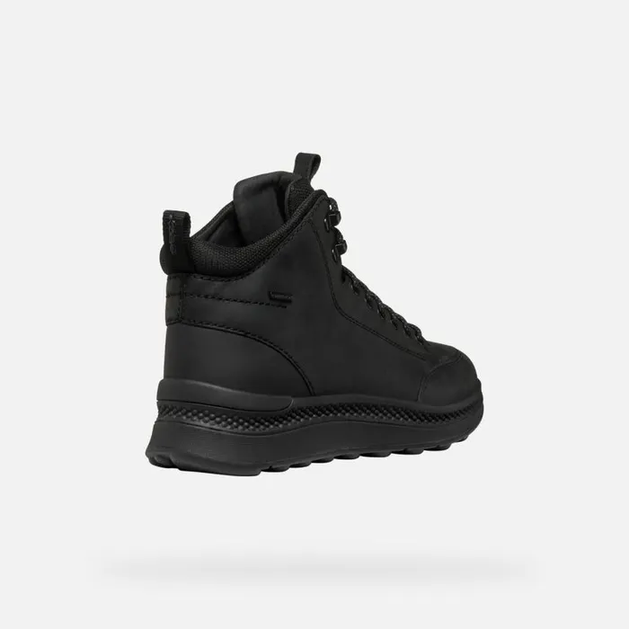 Man Geox Ankle Boots SPHERICA ACTIF X2 ABX MAN Black Mid Calf Boots Black