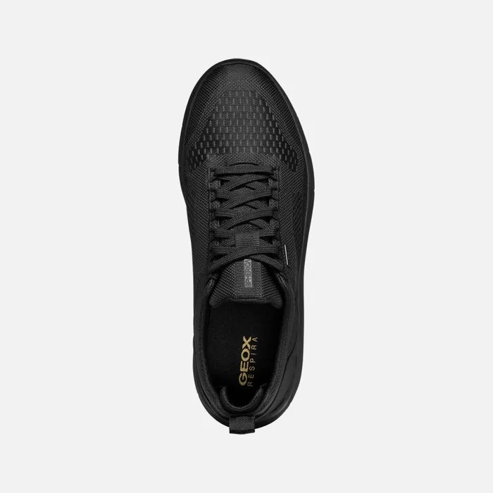 Man Geox Sneakers SPHERICA 4X4 ABX MAN Black Waterproof Trainers Black