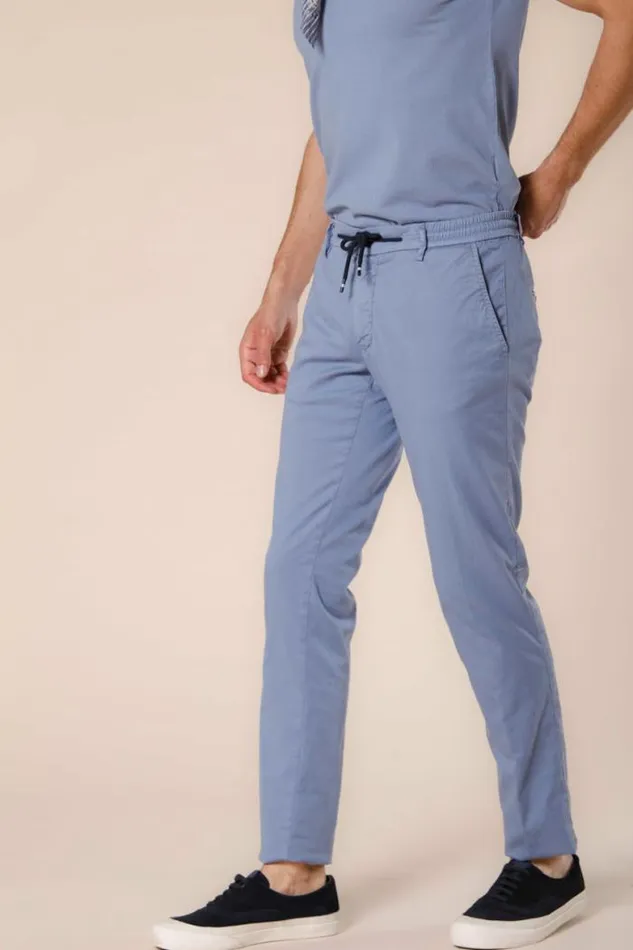 Man Milano Jogger Chino Jogger In Cotton And Tencel Extra Slim Mason039s Pants