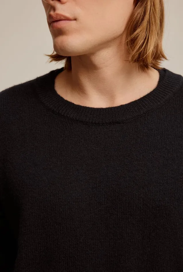 Man Venroy Sweaters Cashmere Exposed Seam Sweater