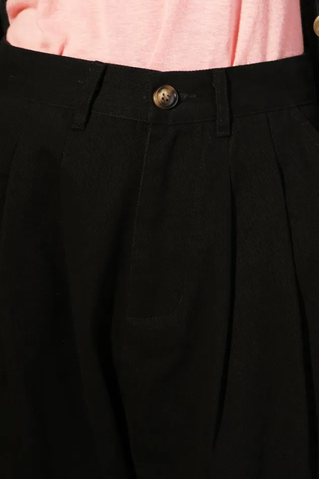 Mega Slacks Black Womens LF Markey Trousers