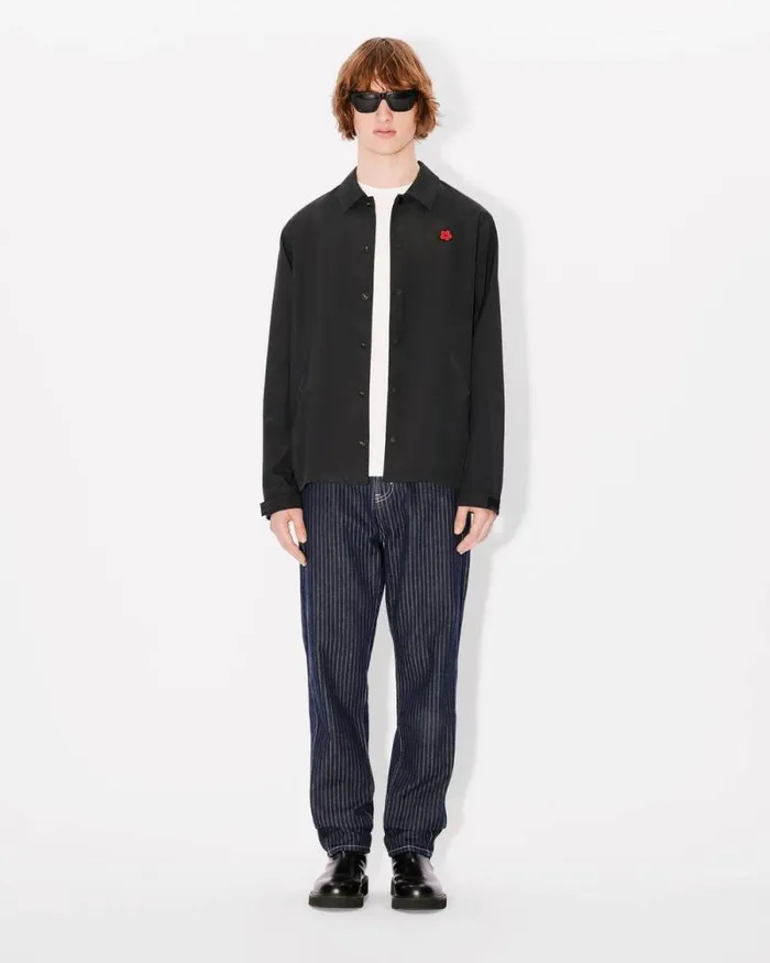 Men 039Boke Flower039 Coach Jacket Black Kenzo Jackets And Coats