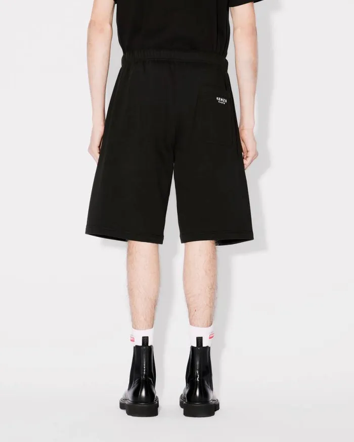 Men 039Boke Flower039 Embroidered Shorts Black Kenzo Pants And Shorts