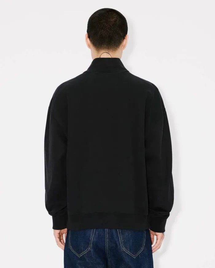 Men 039Boke Flower 20039 Embroidered Sweatshirt In Cotton Black Kenzo Sweatshirts And Hoodies