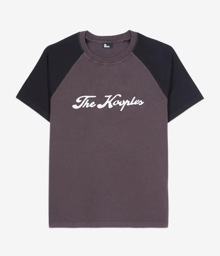 Men Black Next Collection Serigraphy Tshirt THE KOOPLES Tshirts
