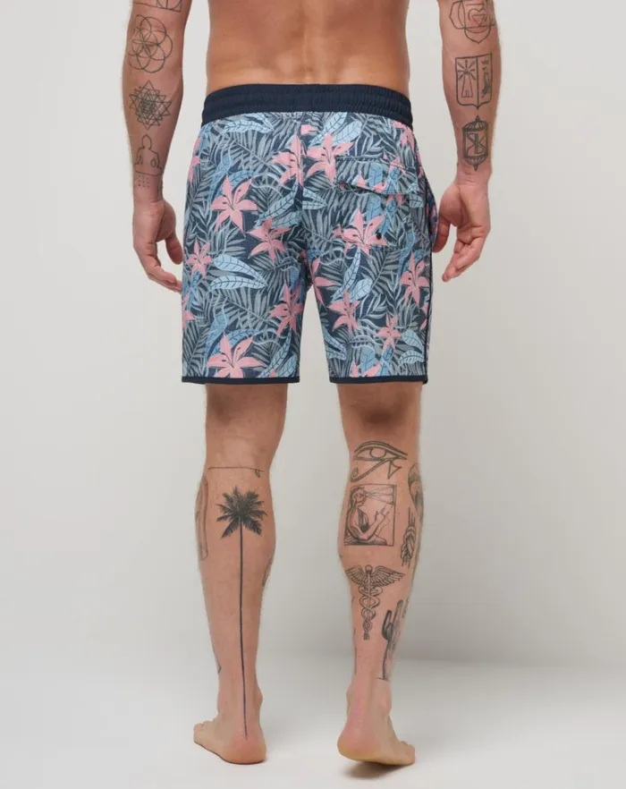 Men Boardshorts TravisMathew SUMMER GLOW SHORT BOARDSHORT Heather Total Eclipse Men Boardshorts TravisMathew SUMMER GLOW SHORT BOARDSHORT Heather Total Eclipse