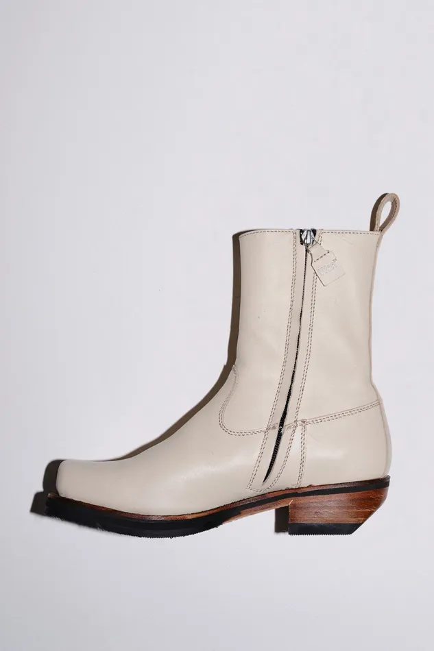Men Boots Wonhundred Barcelona Creme 8211 Creme