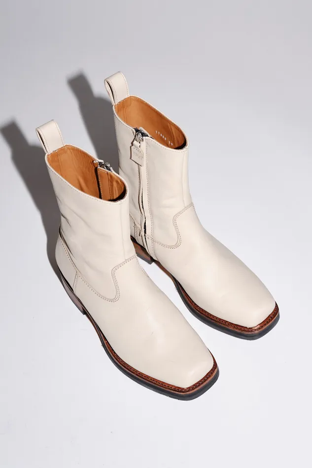 Men Boots Wonhundred Barcelona Creme 8211 Creme