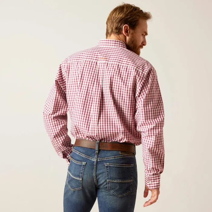 Men Button Down Shirts Ariat Wrinkle Free Valen Classic Fit Shirt White Men Button Down Shirts Ariat Wrinkle Free Valen Classic Fit Shirt White