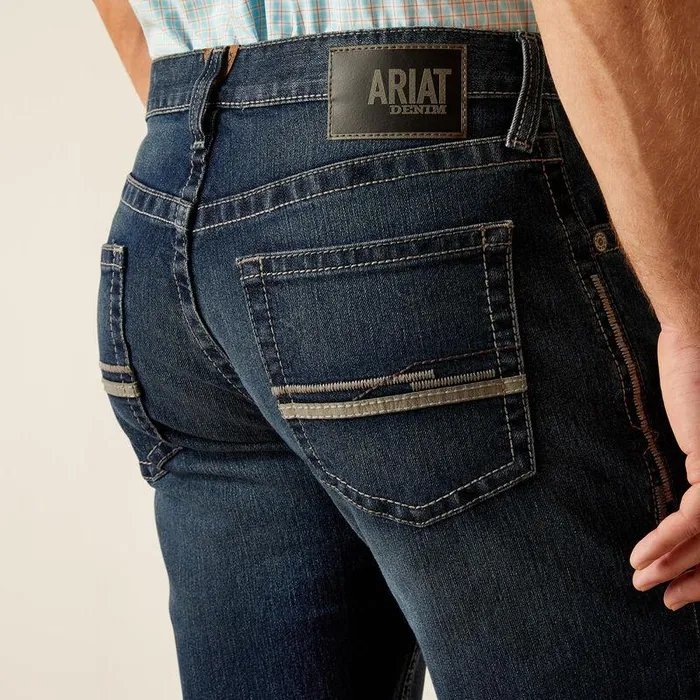 Men Denim Ariat M4 Relaxed Ferrin Boot Cut Jean Colman Men Denim Ariat M4 Relaxed Ferrin Boot Cut Jean Colman