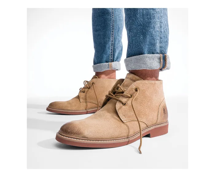 Men Detroit Chukka Cognac Leather Boots Hush Puppies Men Detroit Chukka Cognac Leather Boots Hush Puppies