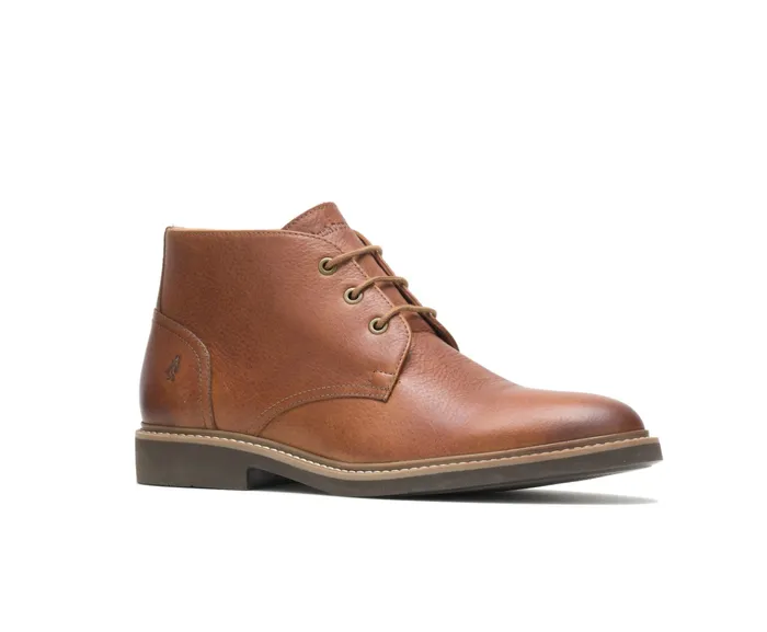 Men Detroit Chukka Cognac Leather Boots Hush Puppies Men Detroit Chukka Cognac Leather Boots Hush Puppies