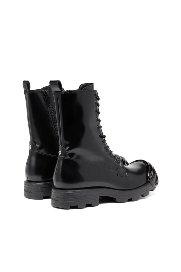 Men Diesel Boots DHAMMER BT D Black