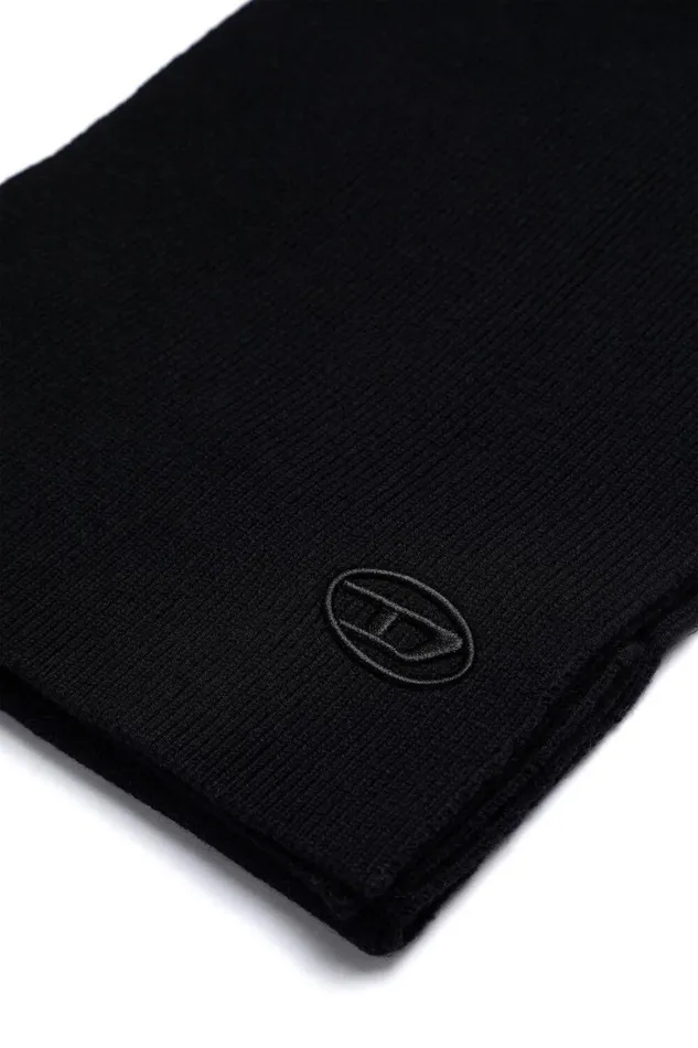 Men Diesel Caps Hats and Scarves KCODER SCARF Black
