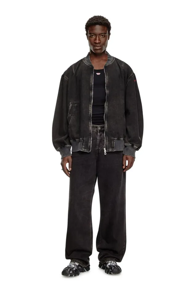 Men Diesel Jackets DVINZ Black