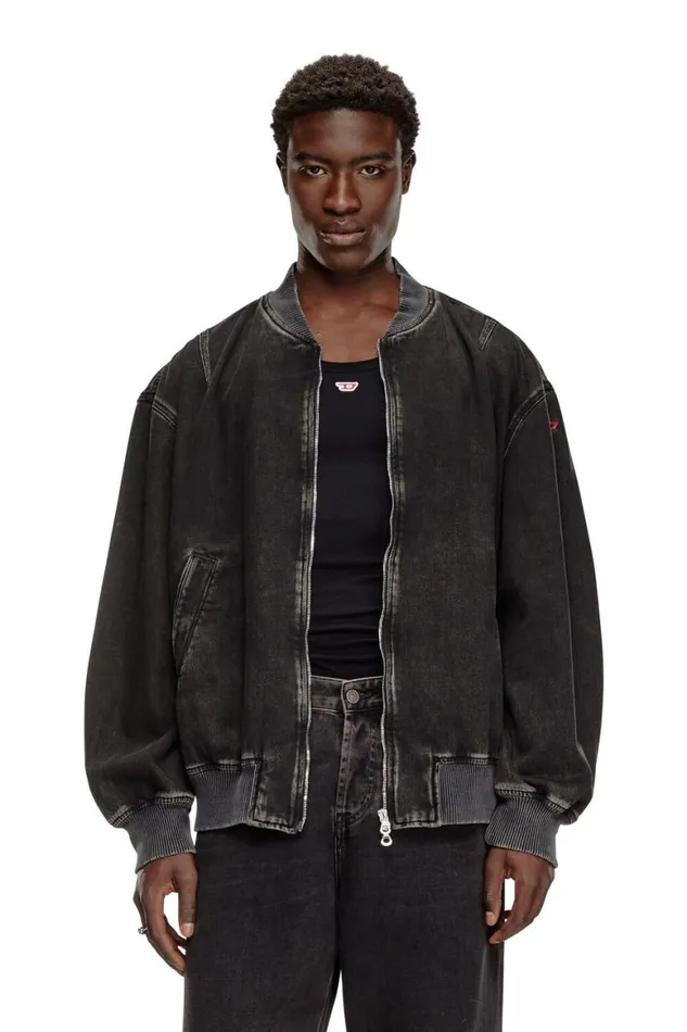 Men Diesel Jackets DVINZ Black