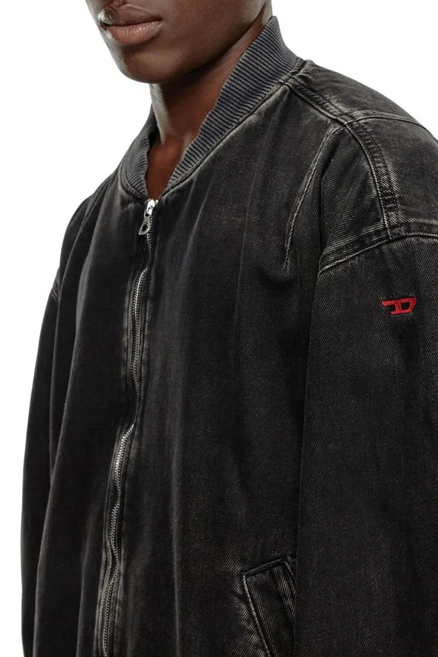 Men Diesel Jackets DVINZ Black