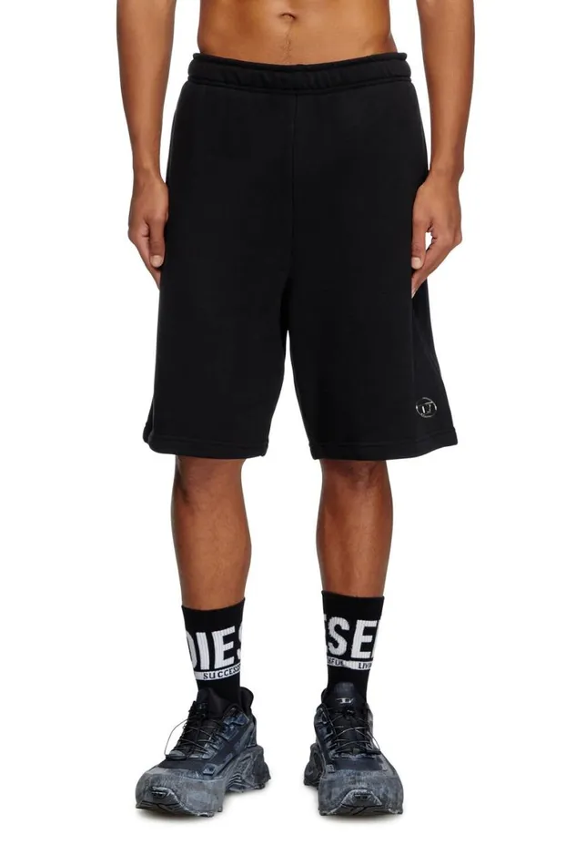 Men Diesel Pants and Shorts PMARSHYOD Black