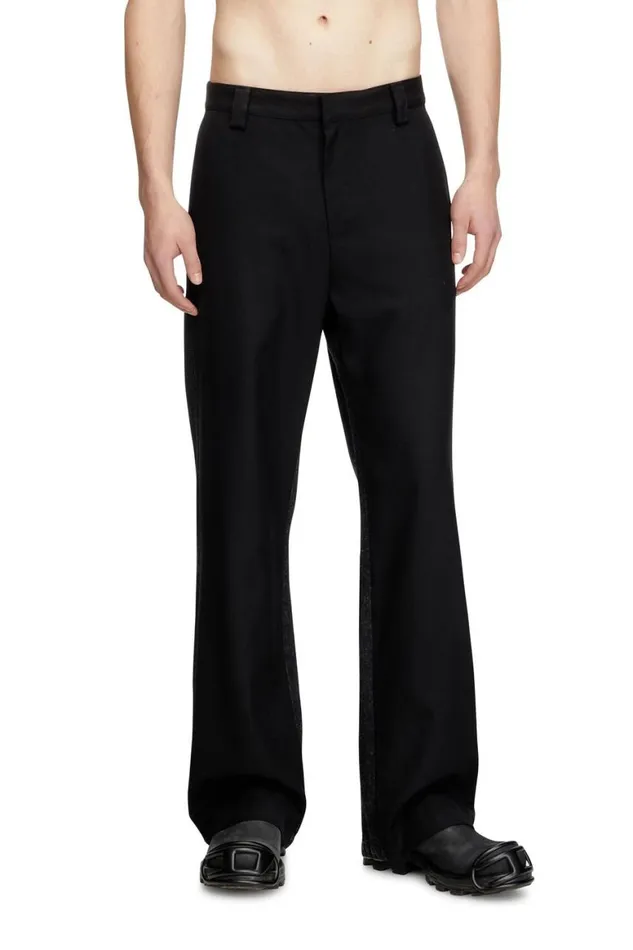 Men Diesel Pants and Shorts PWIREB Black Men Diesel Pants and Shorts PWIREB Black
