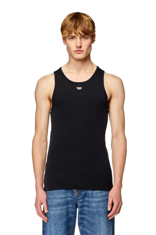 Men Diesel TShirts and Polos TLIFTYD Black Men Diesel TShirts and Polos TLIFTYD Black