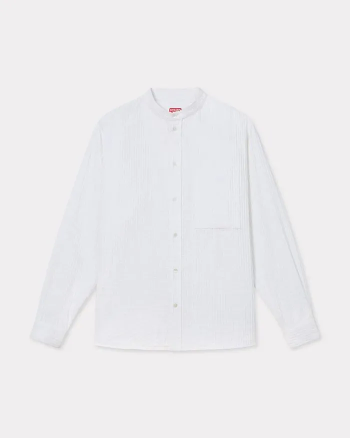 Men Dressed Shirt Off White Kenzo Shirts