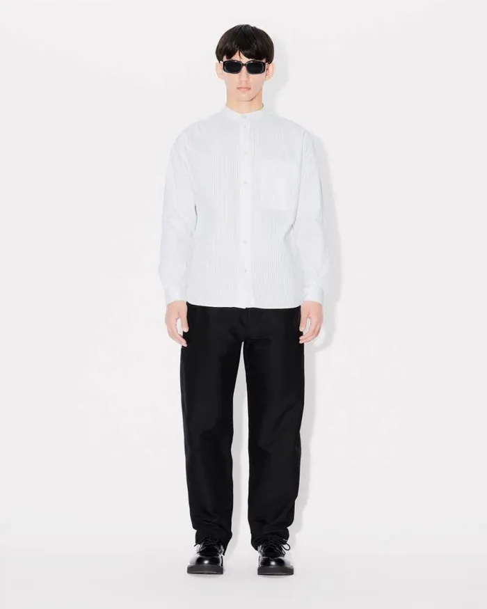 Men Dressed Shirt Off White Kenzo Shirts