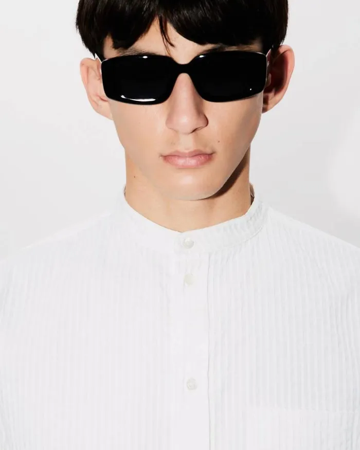 Men Dressed Shirt Off White Kenzo Shirts