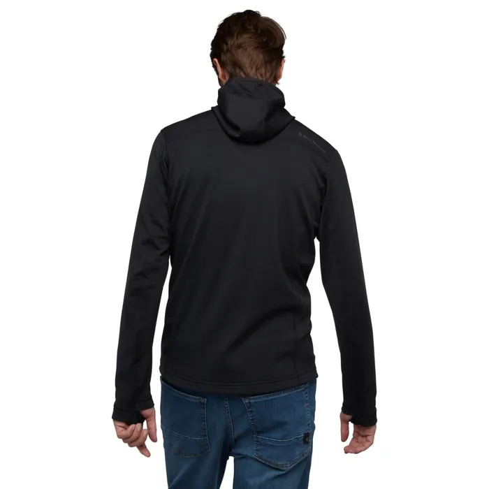 Men Fleece Black Diamond Coefficient 14ZipFleece Hoody
