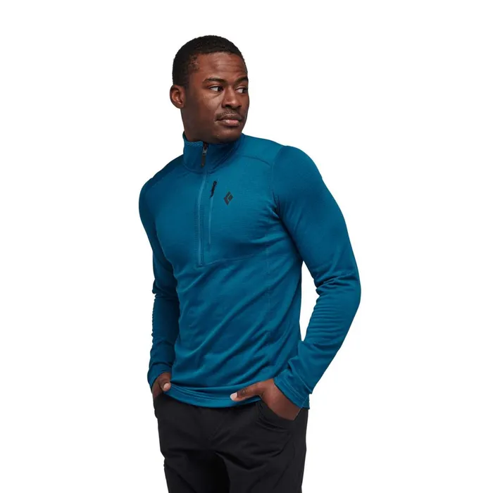 Men Fleece Black Diamond Coefficient LT Quarter Zip