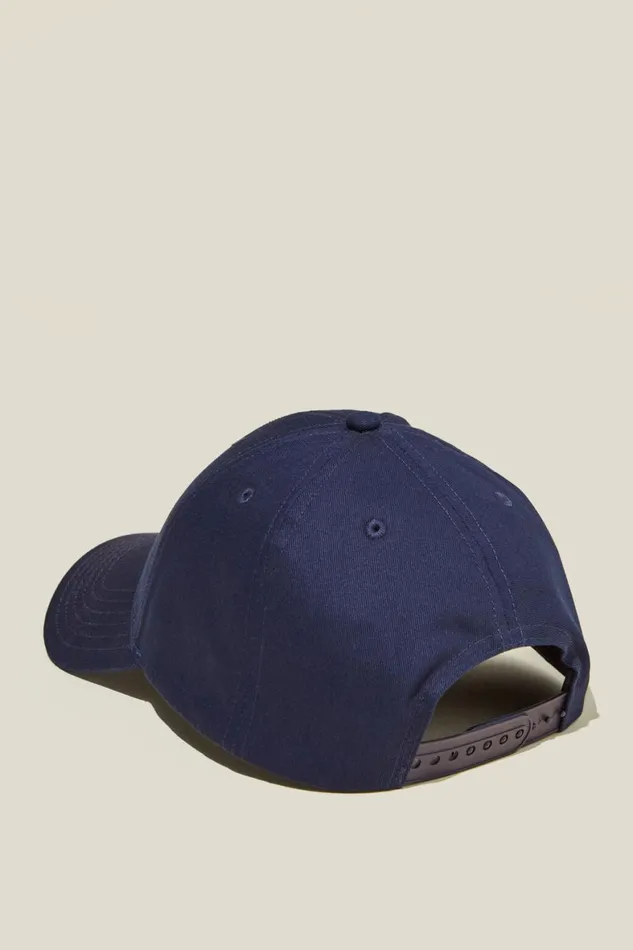 Men Hats Cotton On 6 Panel Ball Cap Navyparis