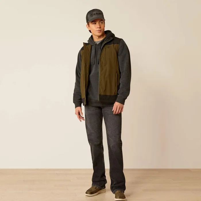Men Jackets and Vests Ariat Pioneer StretchShell Vest Relic