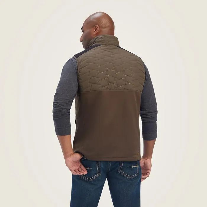 Men Jackets and Vests Ariat Rebar Cloud 9 Insulated Vest Wren Men Jackets and Vests Ariat Rebar Cloud 9 Insulated Vest Wren