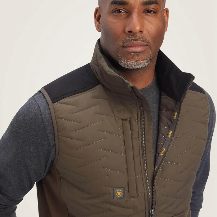 Men Jackets and Vests Ariat Rebar Cloud 9 Insulated Vest Wren Men Jackets and Vests Ariat Rebar Cloud 9 Insulated Vest Wren
