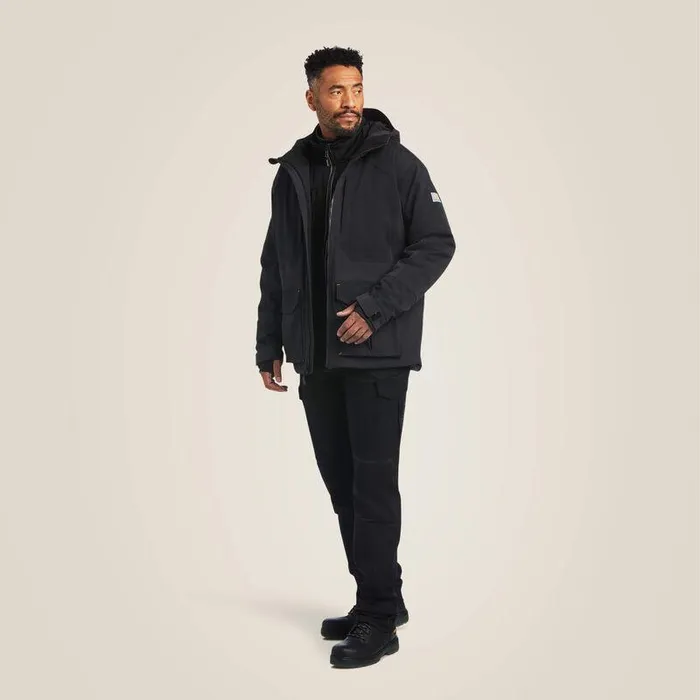 Men Jackets and Vests Ariat Rebar Polartec Elite Waterproof Insulated Jacket Black Men Jackets and Vests Ariat Rebar Polartec Elite Waterproof Insulated Jacket Black