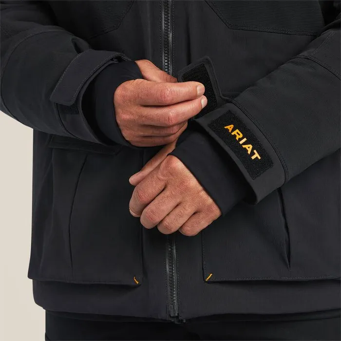 Men Jackets and Vests Ariat Rebar Polartec Elite Waterproof Insulated Jacket Black Men Jackets and Vests Ariat Rebar Polartec Elite Waterproof Insulated Jacket Black