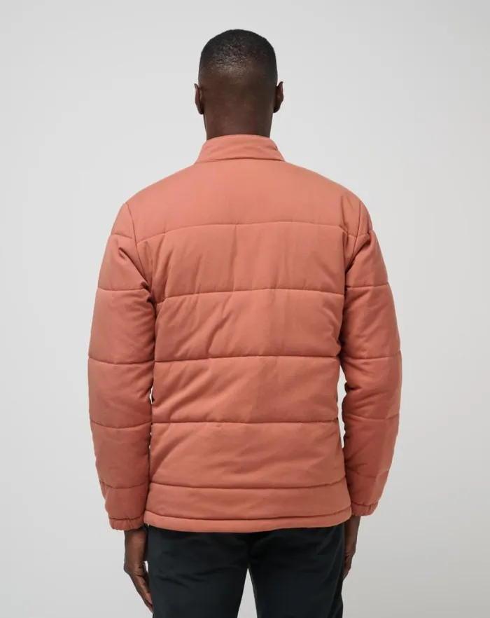 Men Jackets TravisMathew CLIMATE DROP JACKET Heather Copper