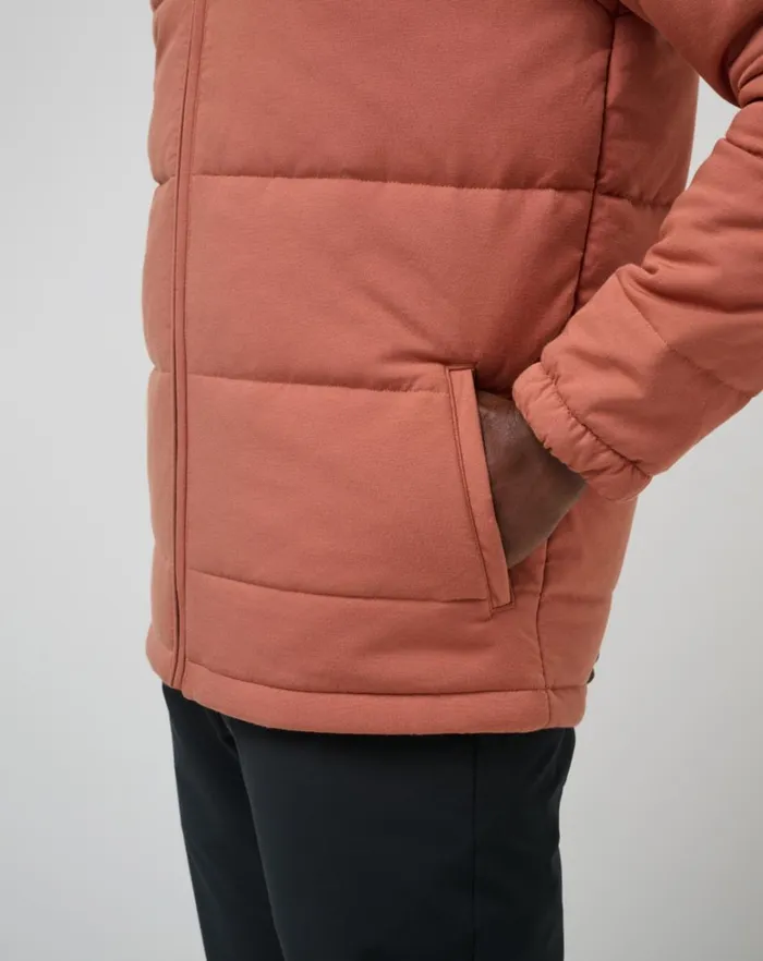 Men Jackets TravisMathew CLIMATE DROP JACKET Heather Copper