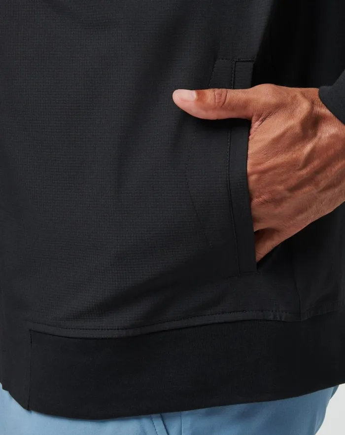 Men Jackets TravisMathew WANDERLUST HOODIE Black