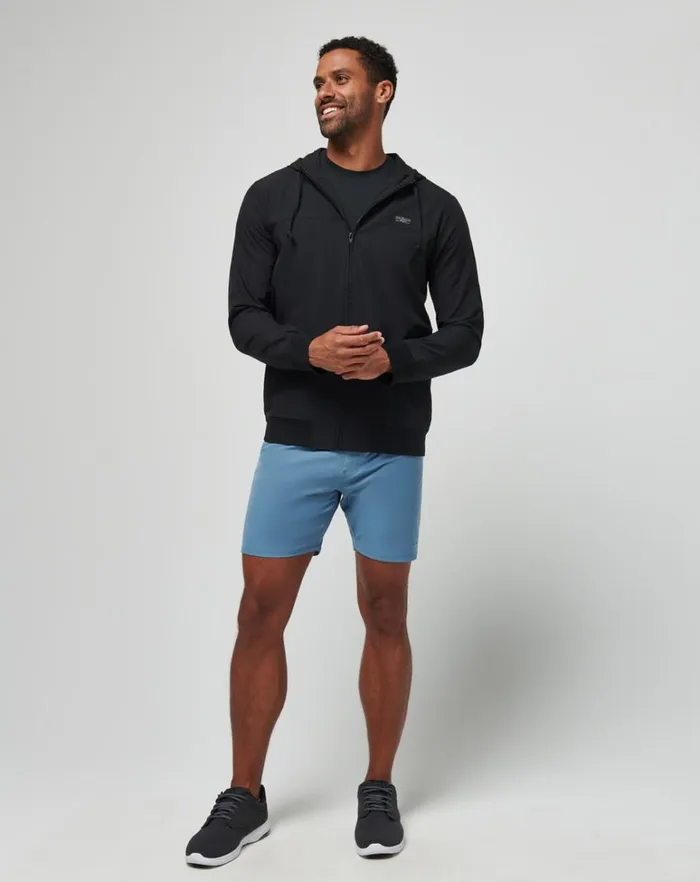 Men Jackets TravisMathew WANDERLUST HOODIE Black