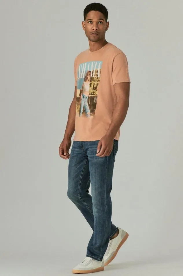 Men Lucky Brand Jeans 223 Straight Coolmax Stretch Jean Harrison