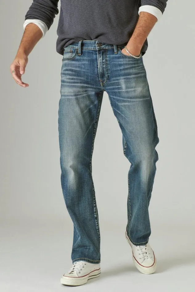 Men Lucky Brand Jeans 363 Vintage Straight Coolmax Stretch Jean Harrison