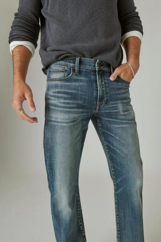 Men Lucky Brand Jeans 363 Vintage Straight Coolmax Stretch Jean Harrison