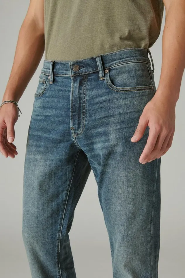 Men Lucky Brand Jeans 410 Athletic Straight Coolmax Stretch Jean Mcarthur