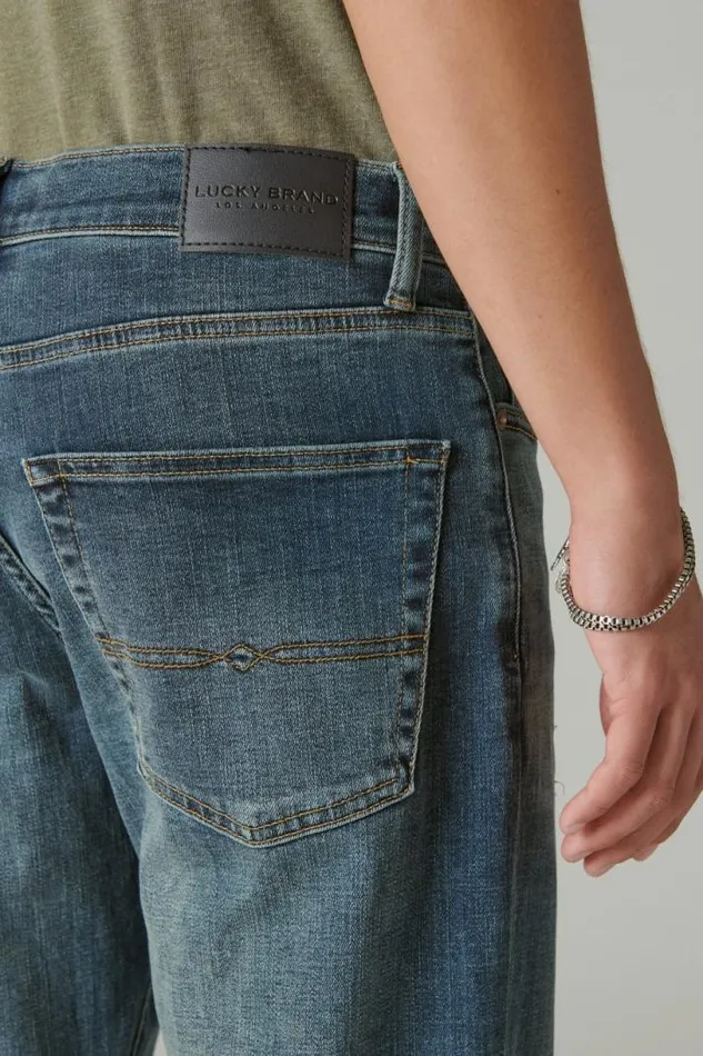 Men Lucky Brand Jeans 410 Athletic Straight Coolmax Stretch Jean Mcarthur