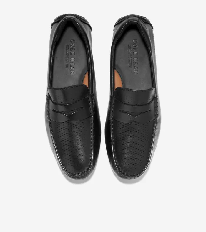 Men Men039s Grand Laser Penny Driver Black Cole Haan Loafers and Drivers Men Men039s Grand Laser Penny Driver Black Cole Haan Loafers and Drivers