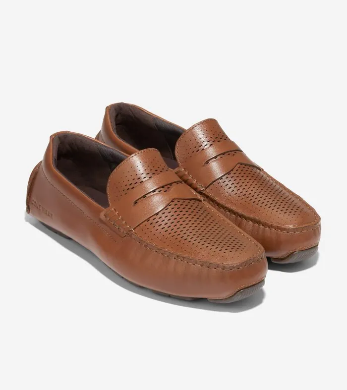 Men Men039s Grand Laser Penny Driver Brown Cole Haan Loafers and Drivers Men Men039s Grand Laser Penny Driver Brown Cole Haan Loafers and Drivers