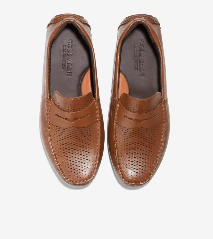Men Men039s Grand Laser Penny Driver Brown Cole Haan Loafers and Drivers Men Men039s Grand Laser Penny Driver Brown Cole Haan Loafers and Drivers